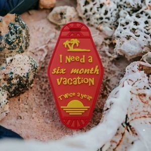 Vacation Twice A Year LuggageTag